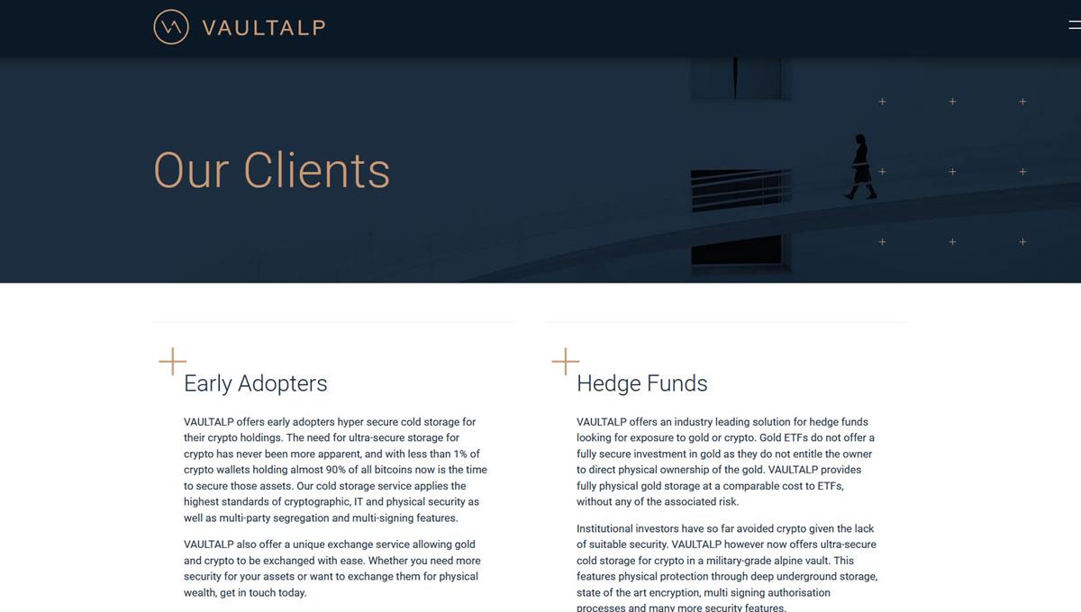 Vault Alp Client Page