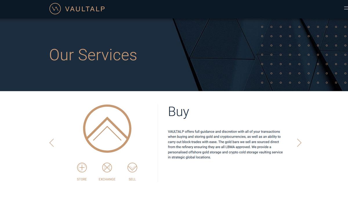 VAULTALP services page